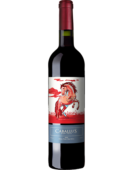 Vinho tinto Caballus 2023, garrafa de 750ml, Portugal